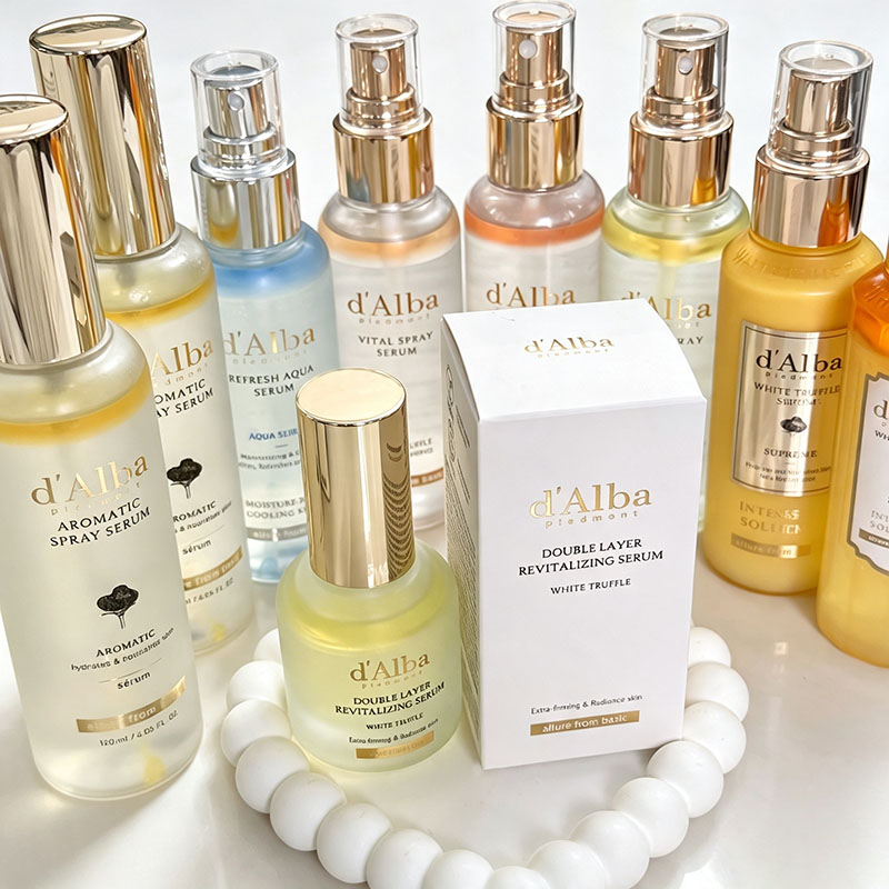 สเปรย์น้ำหอม New d'Alba White  - Luxury Skincare Brands บทวิจารณ์และราคา