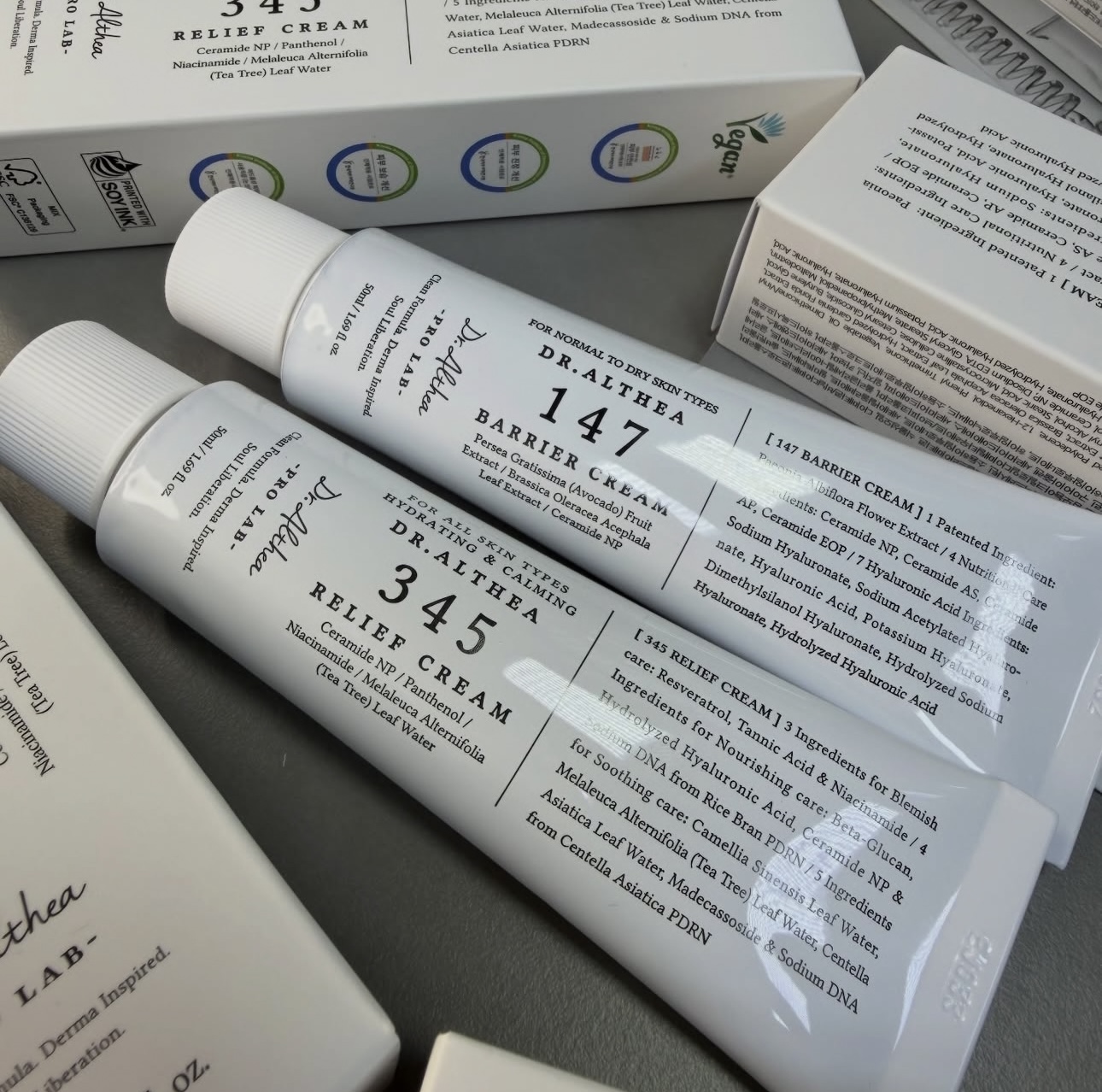 ดร.อัลเธีย แบรนด์ 345 รีลีฟ คร - Luxury Skincare Brands บทวิจารณ์และราคา
