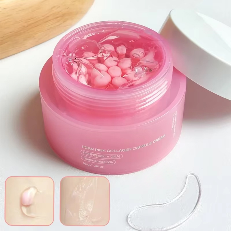 ครีมแคปซูลคอลลาเจนสีชมพู PDRN  - Luxury Skincare Brands บทวิจารณ์และราคา