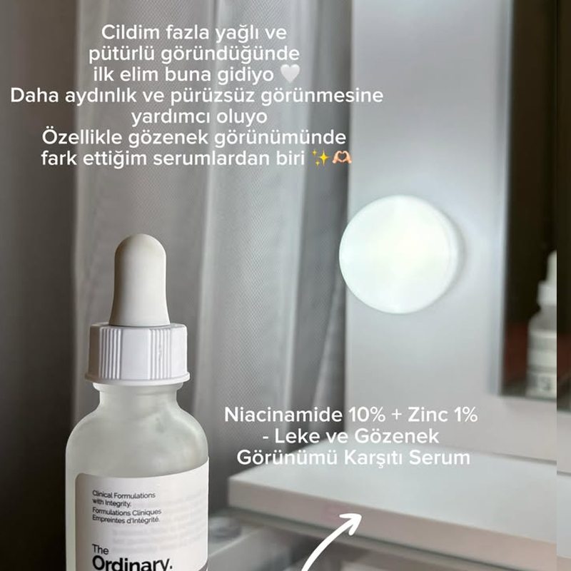 เซรั่ม The Ordinary Niacinamid - Luxury Skincare Brands บทวิจารณ์และราคา