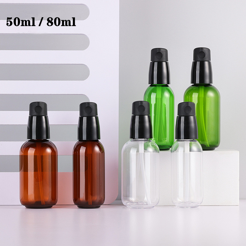 ขวดโลชั่นพลาสติก PET สีเขียวใส - Luxury Skincare Packaging บทวิจารณ์และราคา